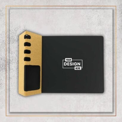 Premium Custom Mousepad with Mobile & Pen Holder